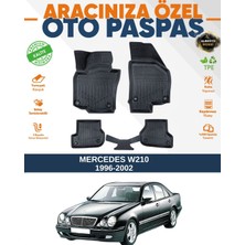 Alberto Rossi Alberto Rossı Mercedes E Serisi W210 1996+2002 3D Havuzlu Paspas
