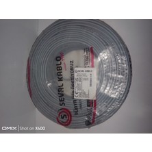 Seval Kablo H07V-K (450/750 V) 6mm² Gri Nyaf  Kablo (100MT)