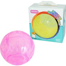 Carno Şeffaf Hasmter Egzersiz Topu 14.5 cm (Sarı)