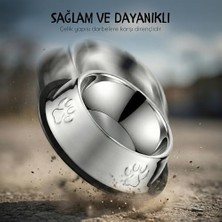 Paslanmaz Çelik Kedi Köpek Mama ve Su Kabı (22 Cm) - Kaydırmaz Kauçuk Tabanlı - Yaş ve Kuru Mama Için Uygun - Bulaşık Makinesinde Yıkanabilir - 900 ml Mama Kapasitesi