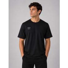 Umbro Season Erkek Siyah Pamuklu Spor Tişört NF0150