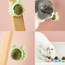 Catnipli Yenilebilir Kedi Nanesi Otu Yalama Oyun Topu Oyuncağı Yengeç