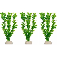 3'lü Plastik Akvaryum Bitkisi 30 cm