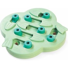 Outward Hound Nina Ottosson Yavru Köpek Hide N' Slide - Köpekler Için Etkileşimli Ödül Düşünme Oyuncağı - Yeşil