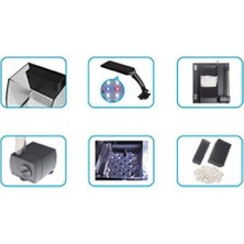 Belly Box 25 Ledli Sumplu Akvaryum 26X26X24CM