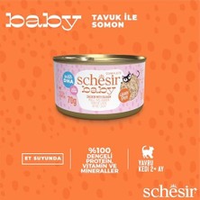 Schesir Baby Tavuk ile Somon Mus Konserve 70G