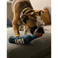 Bottle Toy, Köpek Oyuncağı, Kedi Oyuncağı, Peluş Oyuncak (Beyaz)