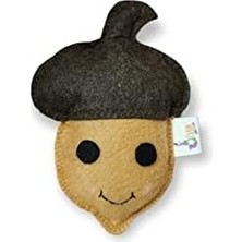 Dino Meşe Palamudu 11 cm Catnip + Kedi Zili