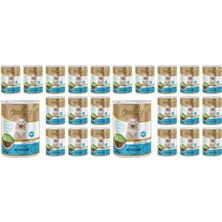 Cuddy Yetişkin Kedi Balıklı ve Jöleli Konserve Mama 400 gr x 12 Adet (2 Paketi)