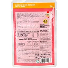 Smartheart Pouch Tavuk ile Pirinç ve Havuç 85 gr