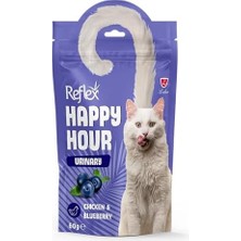 Reflex Happy Hour Üriner Sistem Destekleyici Kedi Ödül Mamasi 60 gr Tekli Paket