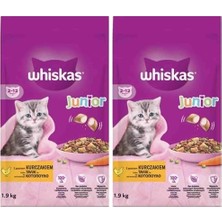 Whiskas ® Yavru Tavuklu Kuru Mama 1,9 kg (2 Paketi)
