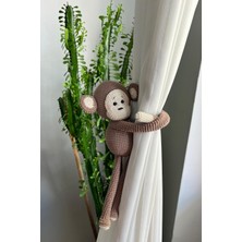Amigurumi Maymun Perde Tutucu