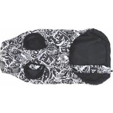 Urbansytle Wınter Jacket Black/white (Xxs)