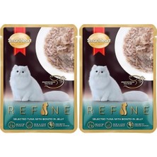 Refine Pouch Jöle Içinde Palamutlu Seçkin Ton Balığı 70 gr (2 Paketi)