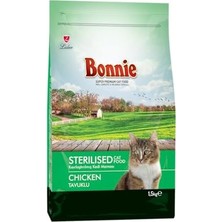 Bonnie Kuru Kedi Maması, Tavuklu, Yetişkin, Kısırlaştırılmış, Tüm Yaş ve Irklar, 1.5 kg