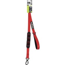 Flex Şok Emici Gezdirme Tasma Red/black 120CM