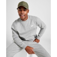 Nike Nsw Club Fleece Crew Gri Erkek Sweatshirt