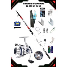 Oslo Camarro 420CM 100-200GR Okuma Aria 8000 Surf Casting Olta Seti