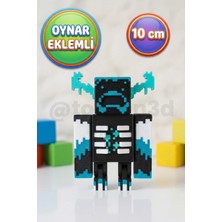 Toptan3D Hareketli, Oynar Eklemli Mavi Yaratık Figür Oyuncak - 10 cm