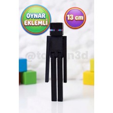 Toptan3D Hareketli, Oynar Eklemli Mor Göz Figür Oyuncak - 13 cm