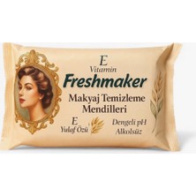 Freshmaker E Vitaminli Makyaj Temizleme Mendili Alkolsüz Yulaf Özlü