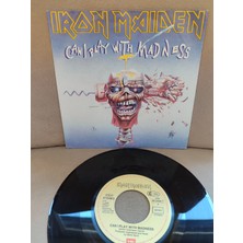 Plakperest Iron Maiden ‎ - Can I Play With Madness - 1988 Almanya Basım 45LIK Plak 2.el