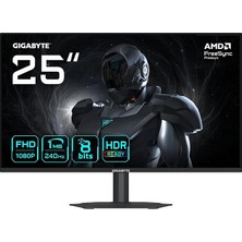 G25F2A 24,5" Ss IPS Gaming Monitor, Full Hd (1920X1080), 240Hz, 1ms Gtg, Mat Ekran, HDMI & Displaypo