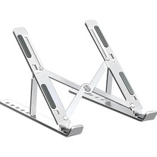 ST-805 10-15.6'' Alüminyum Katlanabilir Laptop Dizüstü Bilgisayar Macbook Standı