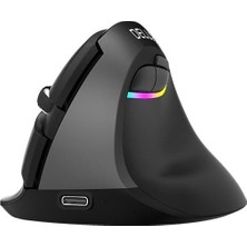 M618 Mini Bluetooth 4.0+ 2.4g Ergonomik Şarjlı Sessiz Rgb Mouse
