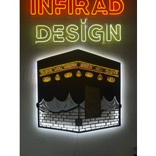 İnfirad Tasarım Kabe-I Şerif Islami Duvar Tablosu