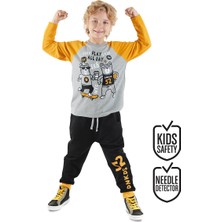 Denokids Play Allday Erkek Çocuk T-shirt Eşofman Altı Takım