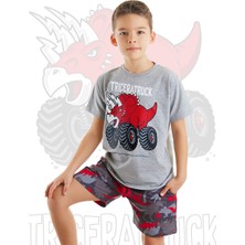 Mshb&G Triceratruck Erkek Çocuk T-Shirt  Şort Takım