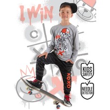 Mshb&G I Win Erkek Çocuk T-Shirt Pantolon Takım