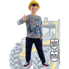 Mshb&G Traktör Erkek Çocuk T-Shirt Pantolon Takım