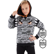 MSHB&G Kamuflaj Kapişonlu Erkek Çocuk Sweatshirt