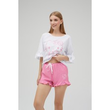 Lisanslı Şortlu Kısa Kol Pijama Takımı