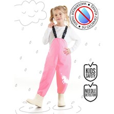Denokids Unicorn Kız Çocuk Su Geçirmez Yağmur Tulumu