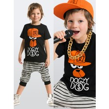 Mshb&G DD Hiphop Erkek Çocuk T-shirt Kapri Şort Takım