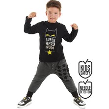 MSHB&G Süper Kahraman Erkek Çocuk T-Shirt Pantolon Takım