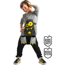 Denokids Xo Ponçik Erkek Çocuk T-shirt Pantolon Takım