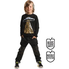 MSHB&G Ufo Erkek Çocuk T-shirt Denim Pantolon Takım