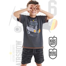 MSHB&G Uçak Erkek Çocuk T-shirt Şort Takım