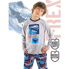 MSHB&G T-Rex Info Erkek Çocuk T-Shirt Pantolon Takım