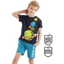 MSHB&G Gezegenler Erkek Çocuk T-shirt Şort Takım