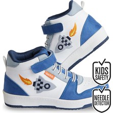 Denokids Roket Erkek Çocuk Beyaz Sneakers Spor Ayakkabı