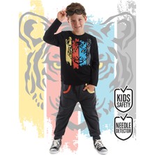 Mshb&G Kaplan Erkek Çocuk T-Shirt Pantolon Takım