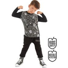 MSHB&G Gamer Erkek Çocuk T-Shirt Pantolon Takım