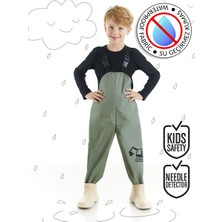 Denokids Kepçe Erkek Çocuk Su Geçirmez Yağmur Tulumu