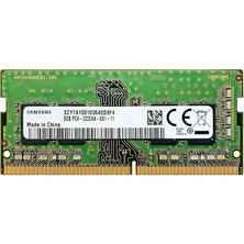 SAMSO3200/8 8GB DDR4 3200MHz CL22 Notebook Bellek Yüksek Performans ve Düşük Gecikme